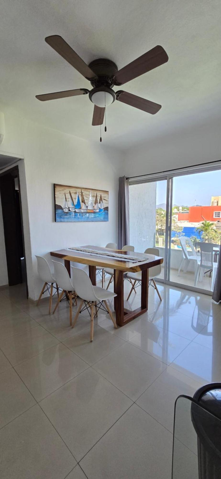 Magnifico Departamento: Beachfront Oasis With Pools And Comfort For 6